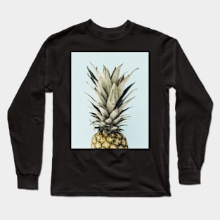 Pineapple, Fruit, Modern art, Wall art, Print, Minimalistic, Modern Long Sleeve T-Shirt